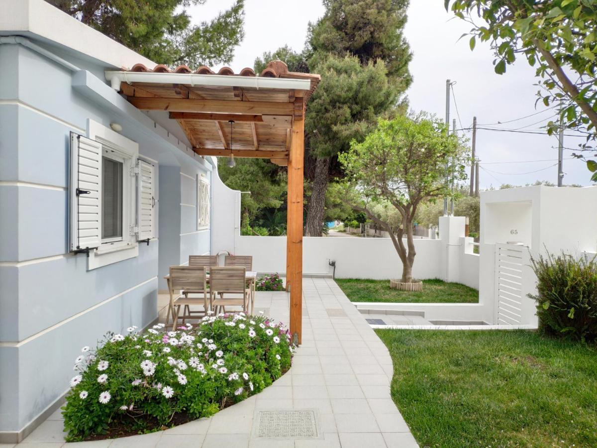 Alykes House Near The Sea Villa Artemida  Bagian luar foto