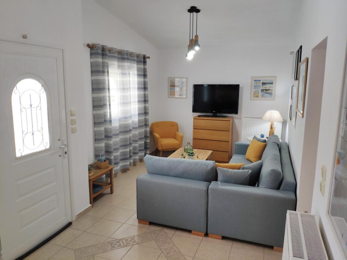 Alykes House Near The Sea Villa Artemida  Bagian luar foto